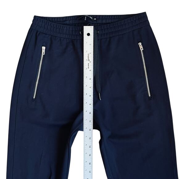 Rag & Bone Women’s Sz XS Dark Navy Simone Sport Pants Drawstring Ankle Zip - Picture 14 of 16